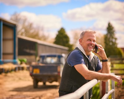 Generator speaking on the phone